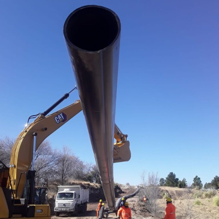 instalación de tubería